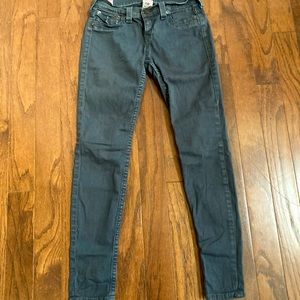 TRUE RELIGION Misty Skinny Jeans Size 28